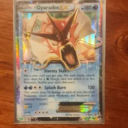 Pokemon Gyarados EX Promo Holo Basic 180 HP XY106 XY Splash Burn - Image 1