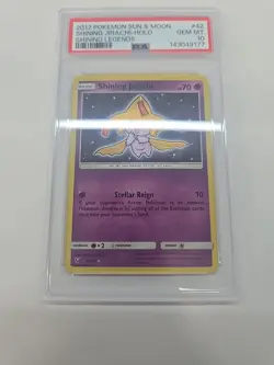 Pokemon TCG Shining Jirachi 42/73 Shiny Holo Rare PSA 10 - Image 2