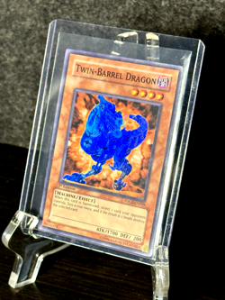 YuGiOh! SUPER RARE Twin-Barrel Dragon [TDGS-EN029] 1st Edition - Near Mint (NM) - Image 5