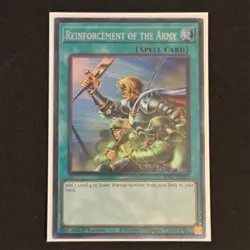 Reinforcement of the Army RA01-EN051 1st Edition Prismatic Collector's Rare PCR - Image 1