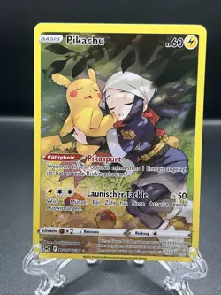⚡🐭 Pokemon Karte | Pikachu | TG05/TG30 | Verlorener Ursprung | Deutsch | NM - Image 1