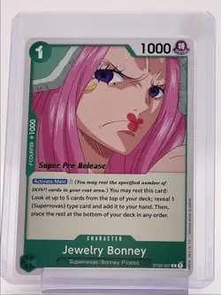 JEWELRY BONNEY 2022 ONE PIECE WORST GENERATION COMMON F #ST02-007 Q5600 - Image 1
