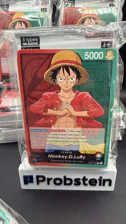 Lot of (8) One Piece TCG Monkey.D.Luffy Demo Deck PRE-ERRATA OP-01 SEALED - Image 2