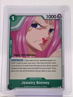 JEWELRY BONNEY 2022 ONE PIECE WORST GENERATION COMMON A #ST02-007 Q5600 - Image 1