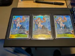 Lot of 3 Nami EB03-053 SR Super Rare One Piece TCG Memorial Collection EB-03 - Image 1