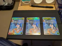 Lot of 3 Nami EB03-053 SR Super Rare One Piece TCG Memorial Collection EB-03 - Image 4