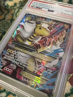 2015 FA/M Mega Amphoros Ex Ancient Origins Pokemon Card PSA 10 Gem Mint LOW POP! - Image 4