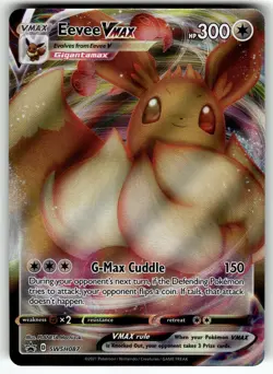 Eevee VMAX SWSH087 SWSH: Sword & Shield Promo Cards NM Pokemon Card TCG - Image 1