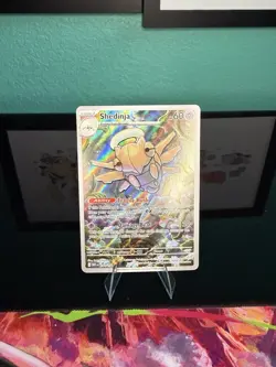 Pokemon TCG Shedinja Illustration Rare Card #144/132 NM Mega Evolution - Image 1