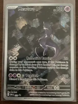 Pokemon Mewtwo SVP 052 Scarlet Violet 151 TCG Promo Card - Image 1