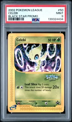 PSA 9 Celebi #50 - Pokemon 4Ever Black Star Promo Pokemon Card - Pokemon TCG - Image 1