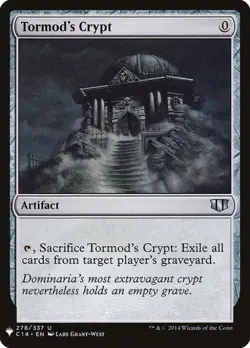 Tormod's Crypt - Light Play MTG Mystery Booster - Image 1