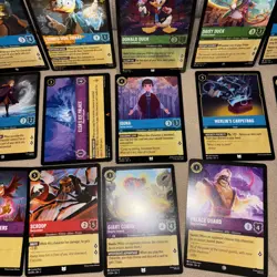 Lorcana TCG Card Lot Of 37 Cards W. Super Rare Card Included See Pictures - Image 5