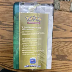 Pokemon Collector Chest Tin Arceus Rowlet Cyndaquil Oshawott Foil Cards - Image 4