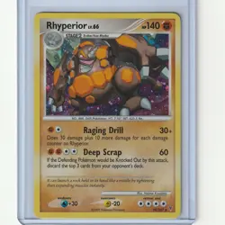 Rhyperior LV.66 Pokemon Card Holo 2009 Supreme Victors Rare Card 10/147 - Image 1