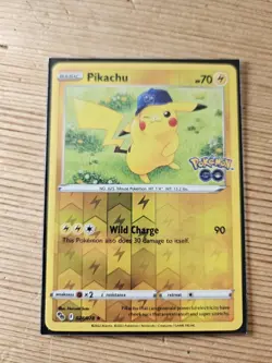 Pikachu - 028/078 - Reverse Holo Rare - Pokemon Go - NM - Image 1