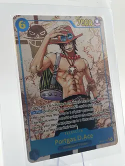 Bandai Portgas.D.Ace OP13-119 SEC Foil Rush 7000 One Piece Character Card - Image 2