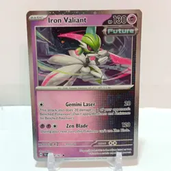 Pokemon Iron Valiant (Cosmos Holo) 079/162 LP+ Misc Cards & Products - Image 1