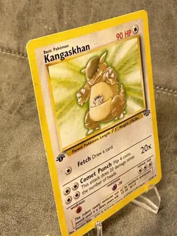 Pokemon TCG Kangaskhan Jungle 21/64 Non-Holo 1st Edition Regular Card Wotc HP - Image 2