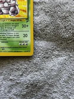 Pokemon TCG Nidoking Base Set 2 Holo Unlimited Rare Card - Image 4