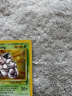 Pokemon TCG Nidoking Base Set 2 Holo Unlimited Rare Card - Image 5