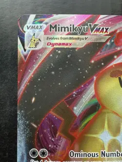Pokemon Mimikyu VMAX Holo Ultra Rare TCG Card Brilliant Stars 069/172 (NM) - Image 2