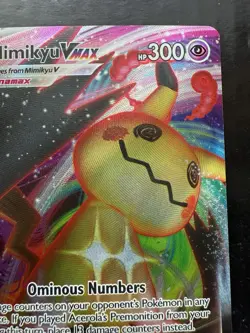Pokemon Mimikyu VMAX Holo Ultra Rare TCG Card Brilliant Stars 069/172 (NM) - Image 3