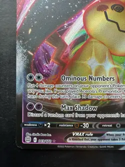 Pokemon Mimikyu VMAX Holo Ultra Rare TCG Card Brilliant Stars 069/172 (NM) - Image 4