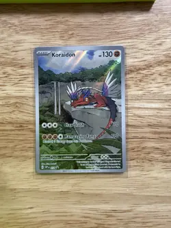 Koraidon 014 Scarlet & Violet Base Cards Holo Black Star Promo Pokemon TCG - Image 1
