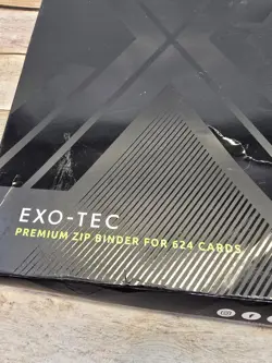 Vault X Exo-Tec XL - Black 12 Pocket Zip Binder - Fits 624 Cards - New - Image 3