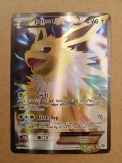 Jolteon EX 28a/83 Full Art Ultra Rare Holo Pokemon Card XY Generations LP - Image 1