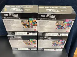 (4) Pokemon TCG SWSH: Evolving Skies Elite Trainer Box ETB NEW FACTORY SEALED! - Image 4