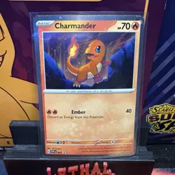 Charmander - 047 (Cosmos Holo) 047 Sv: Scarlet & Violet Promo Cards Holo - Image 1