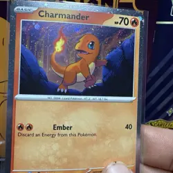 Charmander - 047 (Cosmos Holo) 047 Sv: Scarlet & Violet Promo Cards Holo - Image 2