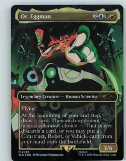 Dr. Eggman (Rainbow Foil) 2084 Secret Lair Drop Series Magic: The Gathering NM - Image 1