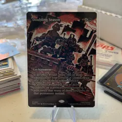 Doubling Season (Borderless) Teenage Mutant Ninja Turtles Source Material MTG - Image 2