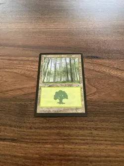 Forest (Pale Trees) Portal Regular 1997 Magic The Gathering MTG - Image 2