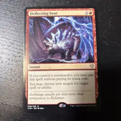 MTG Magic the Gathering Deflecting Swat (50/355) Commander 2020 NM - Image 1