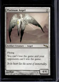 2003 Magic MTG Mirrodin Platinum Angel #228 - Image 1