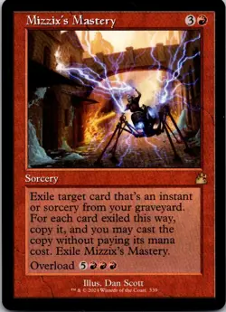 Mizzix's Mastery (Retro Frame) R Ravnica Remastered 339 NM - Image 1