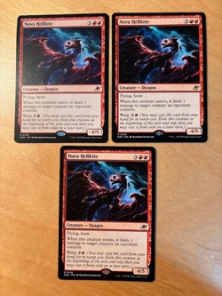 MTG Magic the Gathering 1x Nova Hellkite Edge of Eternities NM - Image 1