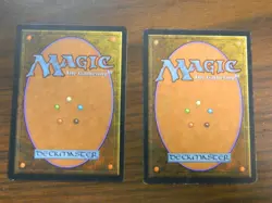 MTG Mirage Mystical Tutor x2 Blue Rare Lightly Played Condition - Image 2