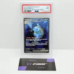 CARTA POKEMON CARD BLASTOISE EX 200/165 2023 - MEW 151 - ITA - PSA 9 - - Image 1