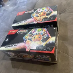 (2) Pokemon Prismatic Evolutions Surprise Box Booster Bundle Sealed - Image 1