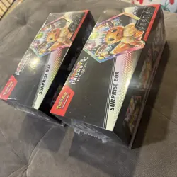 (2) Pokemon Prismatic Evolutions Surprise Box Booster Bundle Sealed - Image 2
