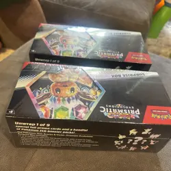 (2) Pokemon Prismatic Evolutions Surprise Box Booster Bundle Sealed - Image 5
