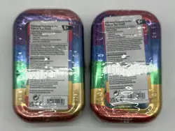 Lot of (2) Pokemon TCG Ascended Heroes Mini Tins Zorua & Cramorant - Image 2