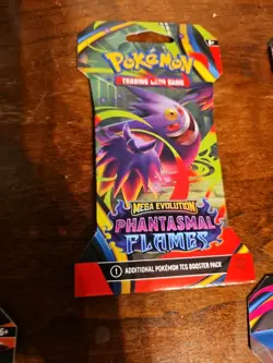 2025 Pokemon Mega Evolution Phantasmal Flames 4 Packs - Image 4