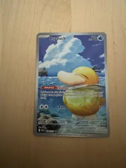 Psyduck Illustration Rare 226/217 Pokemon Ascended Heroes English IR NM - Image 2
