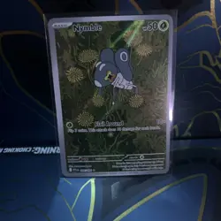 Pokemon TCG Mega Evolution Phantasmal Flames - Nymble 096/094 Illustration Rare - Image 1